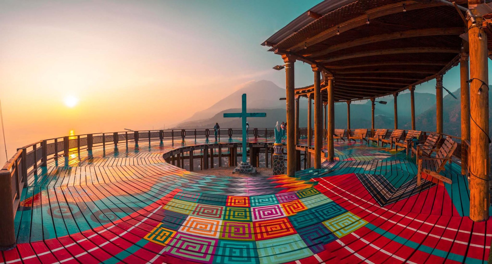 Kaqasiiwaan Viewpoint in San Juan La Laguna