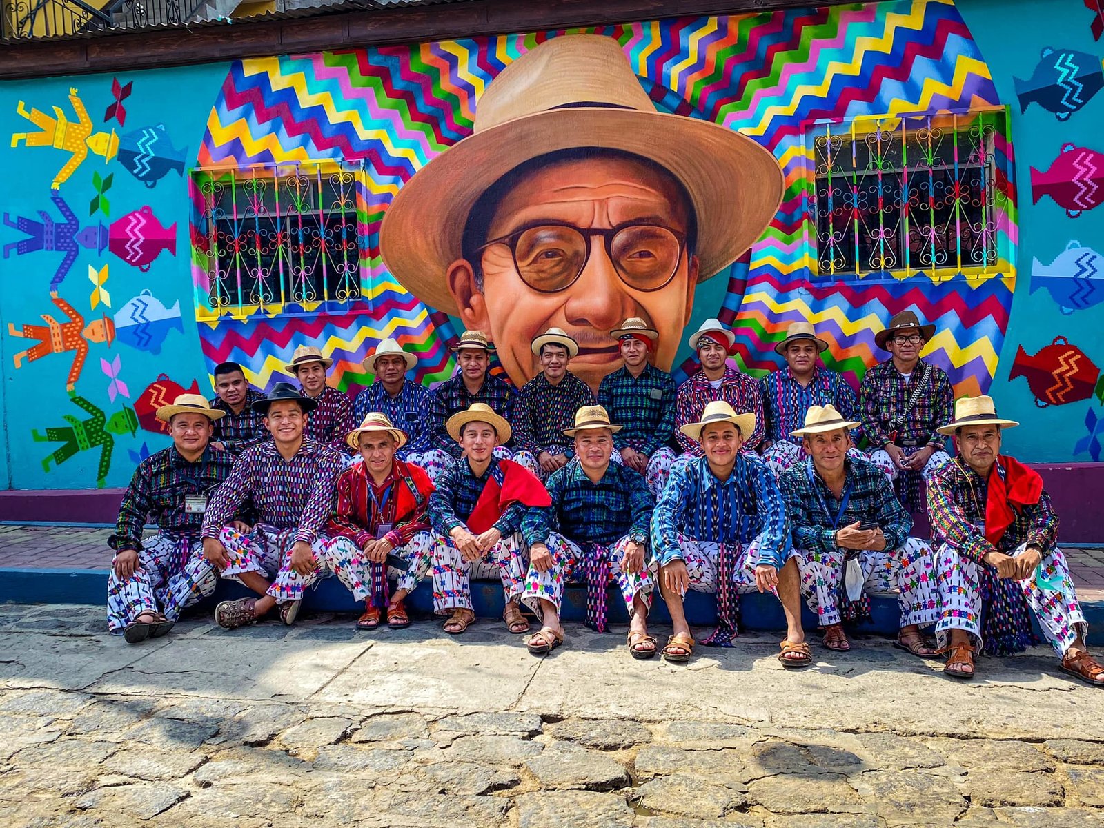 The Street of Hats in San Juan